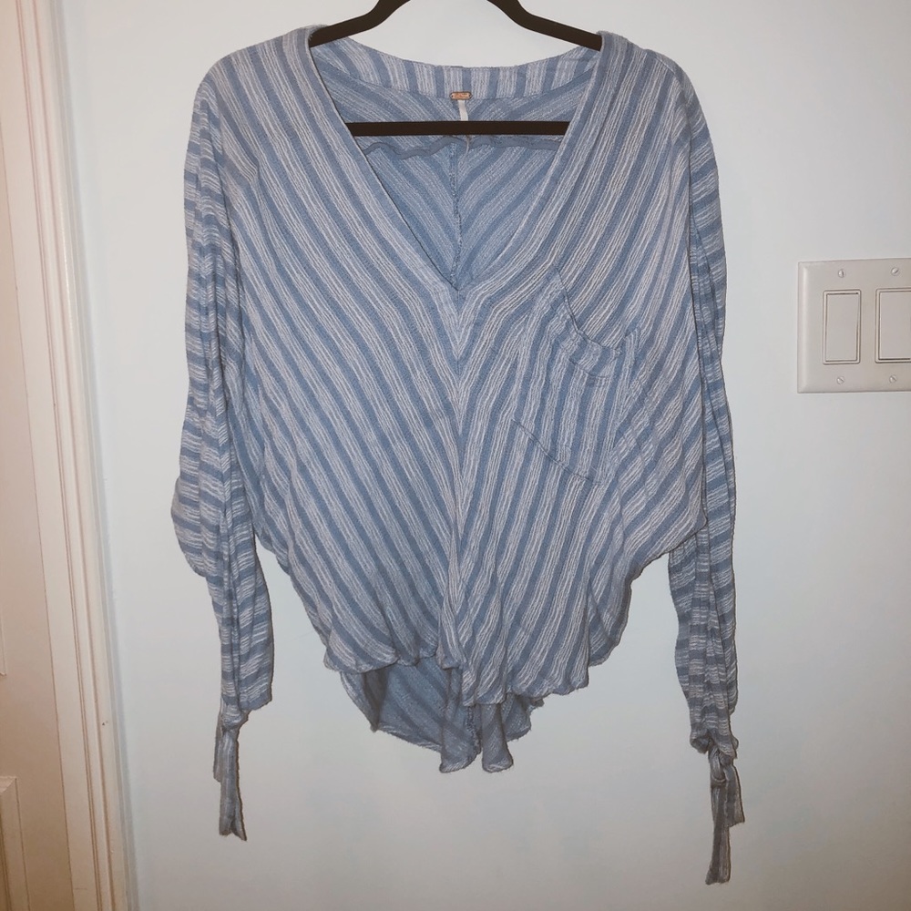 Free People V Neck Top